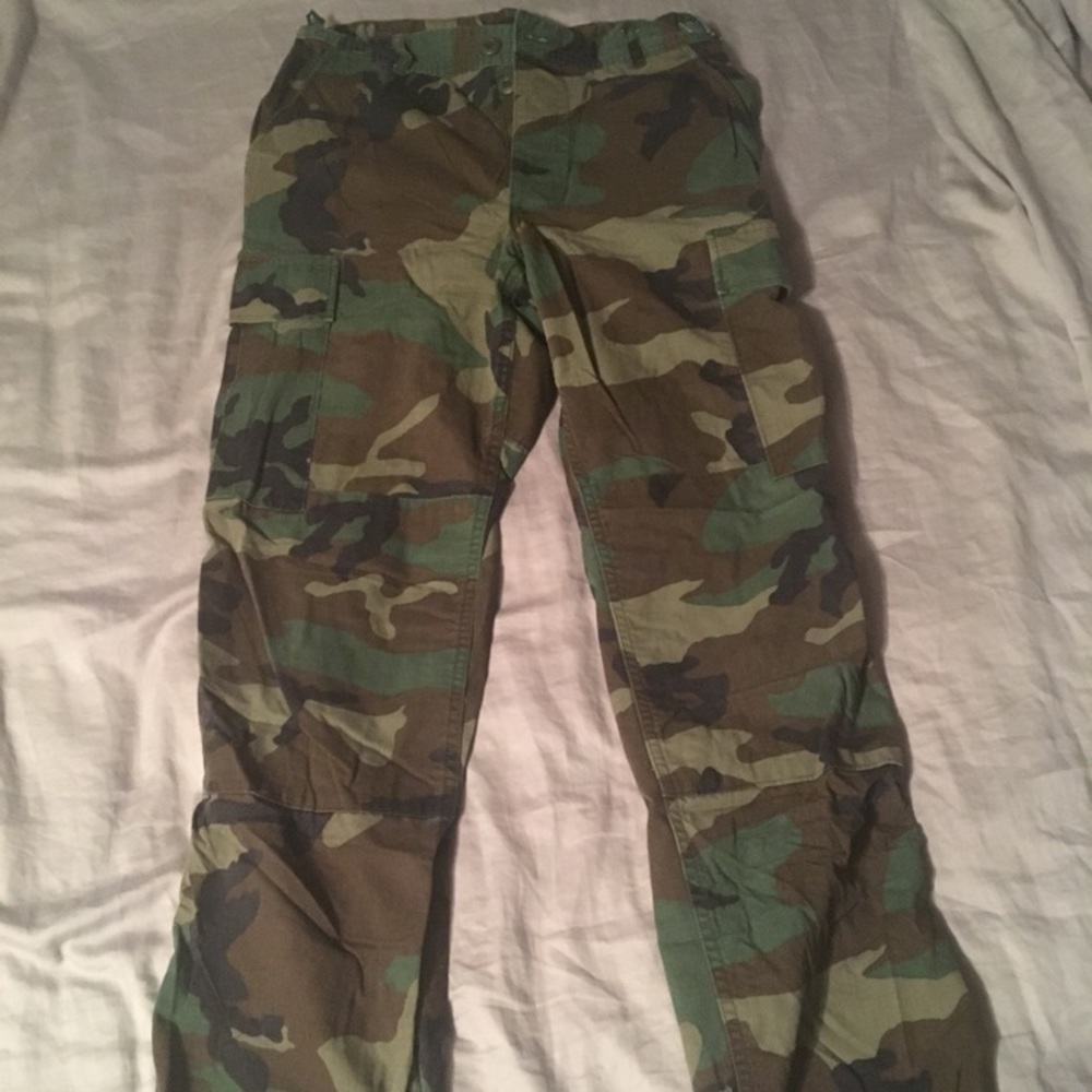 Camo Cargo Pants